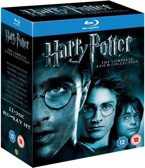 Harry Potter The Complete Collection Blu Ray Zavvi