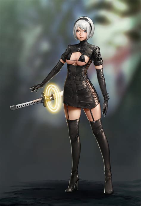 Artstation 2b Alternate Costume