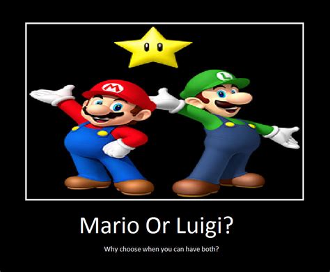 Mario And Luigi Motivational Poster By Marioluigi25 On Deviantart