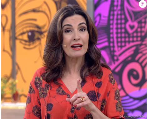 A apresentadora se afastou do programa. Fátima Bernardes apresenta 'Encontro' sem aliança e não ...