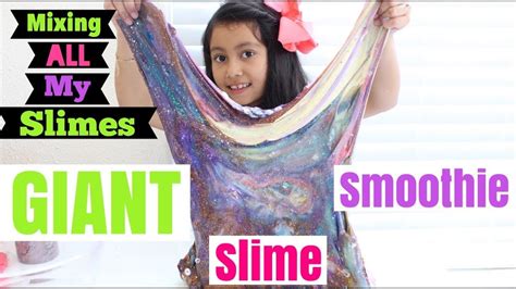 Giant Slime Smoothiemixing All My Slimes Youtube