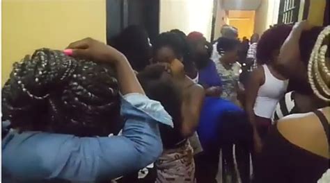 Ghanaian Police Arrest 41 Nigeria Prostitutes Video