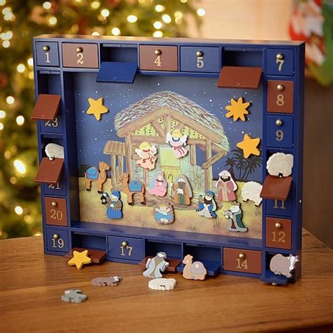 Top 10 Wooden Christmas Advent Calendars 2017 Absolute Christmas