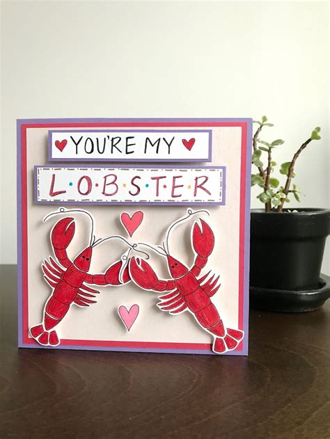 Youre My Lobster Card Friends Tv Show Card Friends Show Etsy