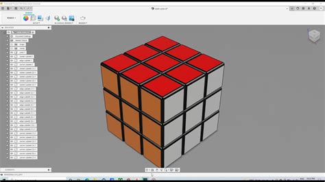 Rubiks Cube Fusion 360 Power Stroke Youtube