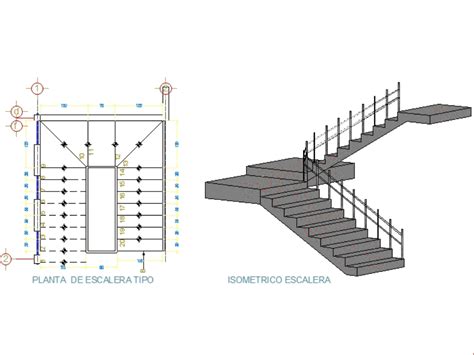Detalles Constructivos Autocad De Escaleras Y Cubiertas 0a3