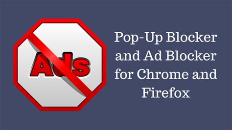 9 Best Pop Up Ad Blocker For Chrome And Firefox Paid And Free 2021