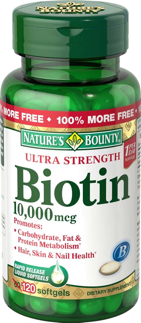 Biotin Hair Growth Biotin Hair Growth 10000 Mcg