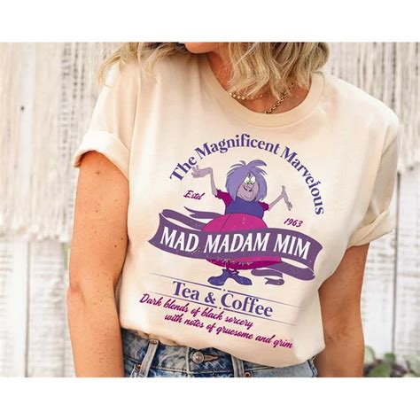 Mad Madam Mim Tea And Coffee Shirt Sword In The Stone Walt Inspire