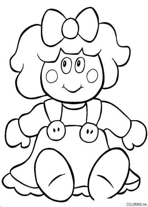 Rag Doll Coloring Page At Getdrawings Free Download