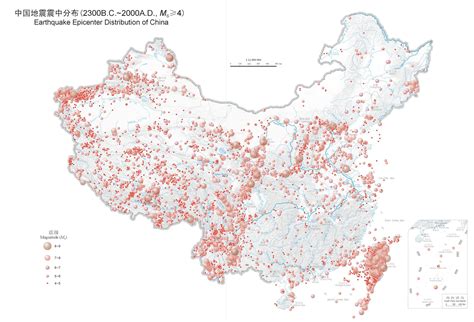 中国地震主要分布在五个区域： 台湾省 、西南地区、 西北地区 、华北地区、东南沿海地区和23条地震带上。 提示信息_好搜百科