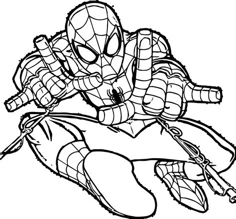 Spiderman Y Venom Para Colorear Dibujo Imgenes Kulturaupice