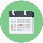 Events Calendar Icon Holiday Event Round Celebration