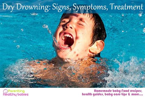 dry drowning signs symptoms treatment