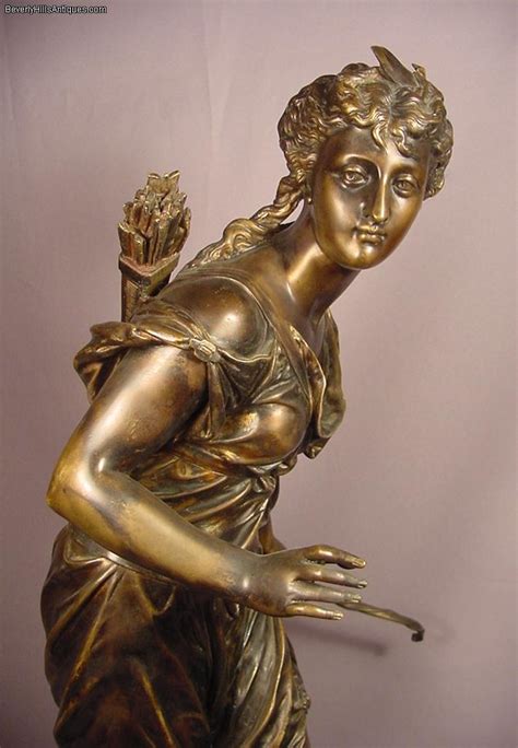 Antique Bronze Sculpture of Diana By Moreau For Sale | Antiques.com ...
