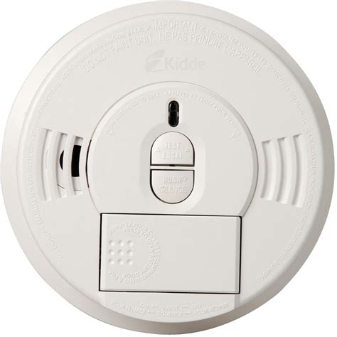 Its battery case slides open and is easy to access. Kidde: Battery Operated Front Load Smoke Detector, with ...