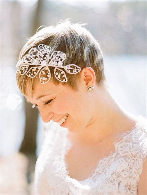 29 Stunning Wedding Hairstyles For Short Hair Short Wedding Hair