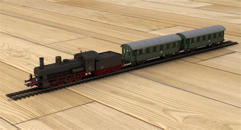 3d Model Piko Toy Train Turbosquid 1285782