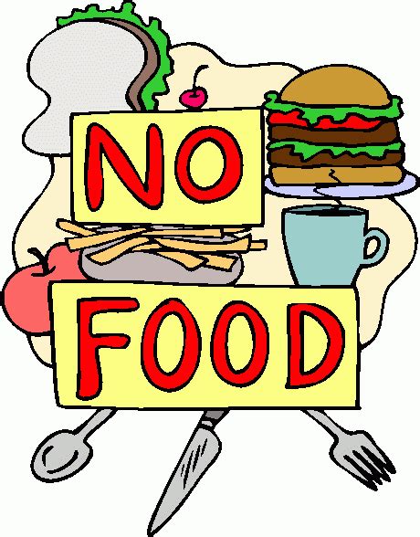 Printable No Food Or Drinks Allowed Sign Clip Art Library