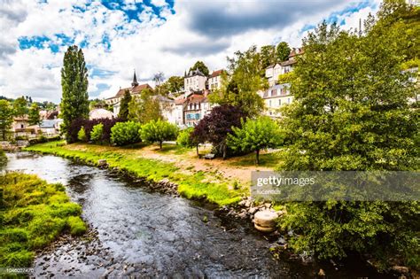 Aubusson Village Auvergne France High Res Stock Photo Getty Images