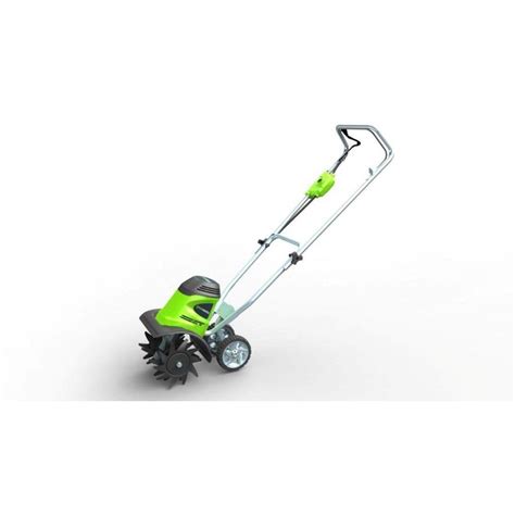 Electric tillers rely on either power from a standard wall outlet or from a battery. Corded Electric Cultivator Tiller Joe Garden Seed ...