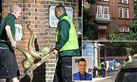 Robbie Williams Finally Moves Into Million Kensington Mansion