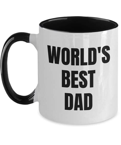 Dad Ts Worlds Best Dad Coffee Mug The Office Mug Etsy