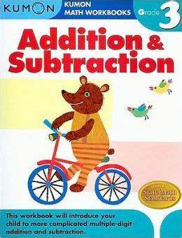 We look at simple bar models with one unknown part, and write simple addition & subtraction equations matching the bar model. Grade 3 Addition and Subtraction: Kumon Math Workbooks by ...