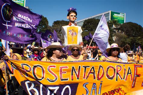 Mais De 100 Mil Na Marcha Das Margaridas Emocionam Brasília Extra Classe