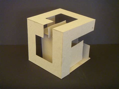 Planar Implied Cube Study Model 5 Study Model