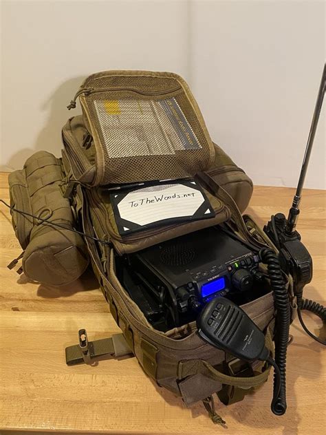 Manpack Modular Hf Go Kit With Hazard 4 Evac Insert Mobile Ham Radio