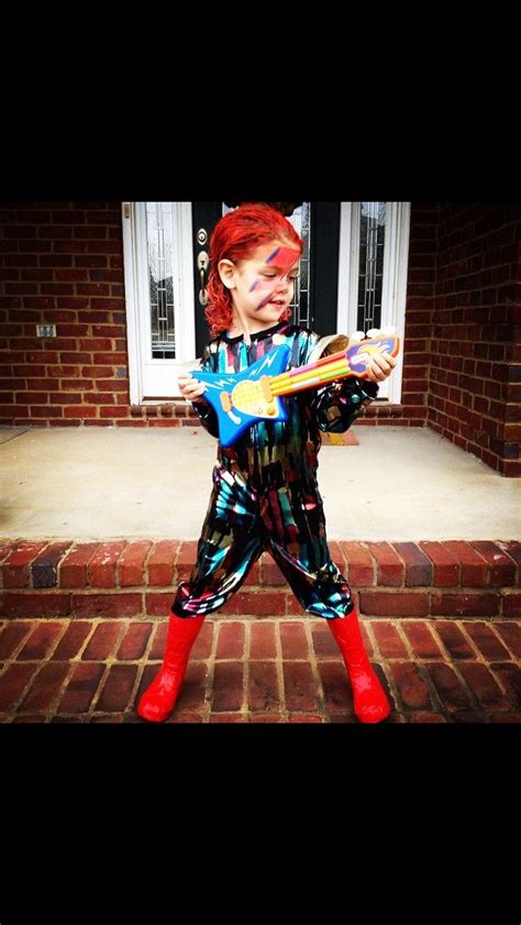 After a quick trip to your local drugstore's makeup aisle, you'll be armed with all the affordable supplies you need to transform yourself into the. Ziggy Stardust costume | First halloween costumes, David bowie costume, David bowie costume ...