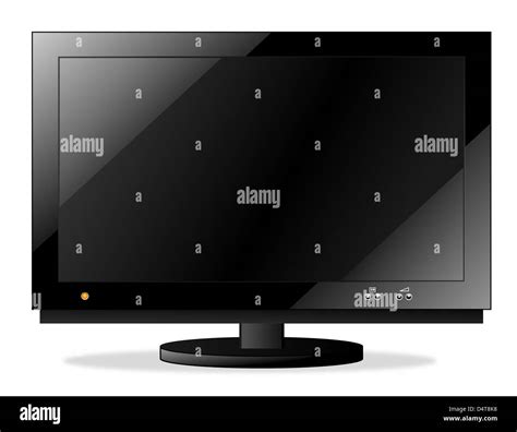 Flat Screen Lcd Tv Stock Photo Alamy
