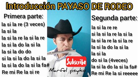 Intro De Payaso De Rodeo Flauta Youtube