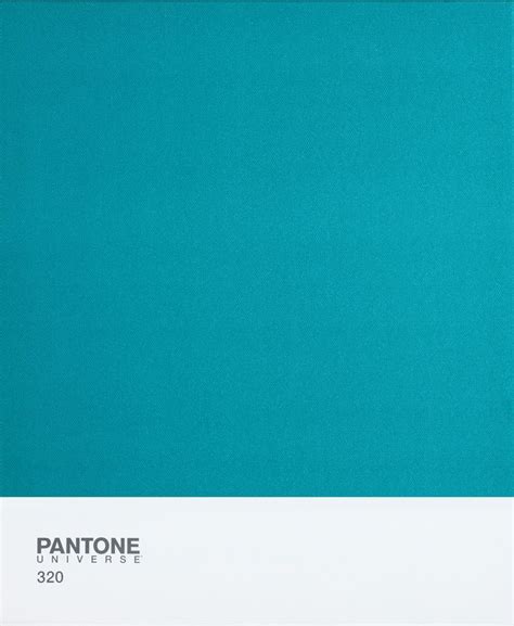 Pantone 320 Pantone Classic Collection Color Samples