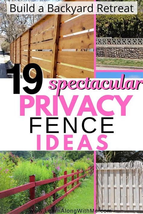 10 Easy Diy Privacy Fence Ideas That Will Transform Your Backyard Get