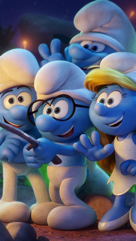 1080x1920 Smurfs The Lost Village Smurfs 2017 Movies Movies