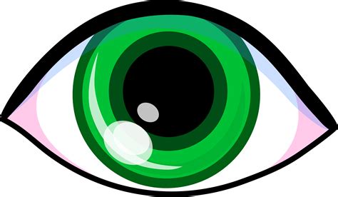 Green Eye Design Free Clip Art Png Clipartix