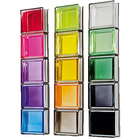 18 Colored Glass Blocks Domonicstella