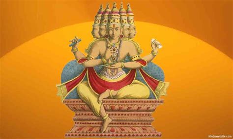 Gods Of Hinduism Brahma The Creator