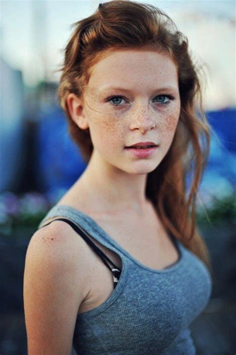 gina cattanach girls with red hair freckles girl beautiful redhead