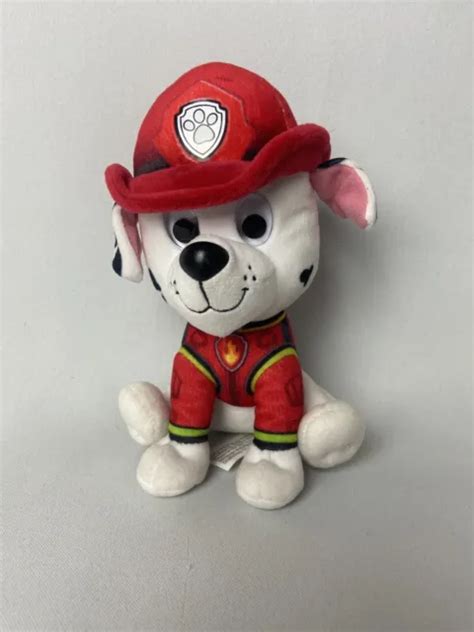 Spin Master Paw Patrol Mighty Pups Super Paws Marshall Stuff Animal