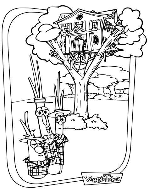 Treehouse Coloring Pages - Best Coloring Pages For Kids