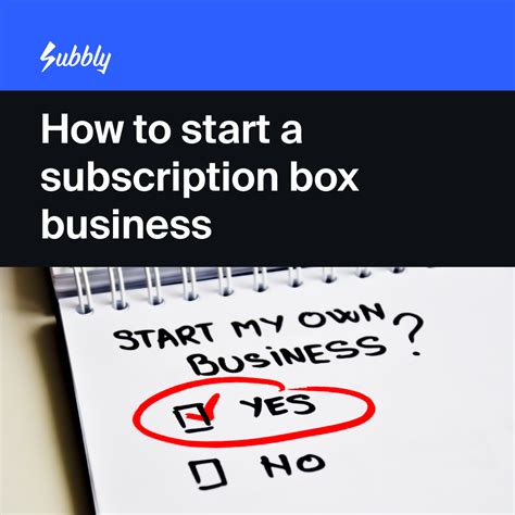 How To Start A Subscription Box Business Ultimate Guide 2024