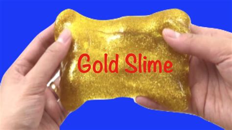 Diy Liquid Metallic Gold Slime Easy Slime Recipe With Borax And Glue