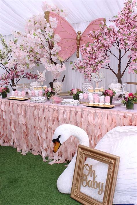 Enchanted Garden Baby Shower Party Ideas With Images Girl Shower