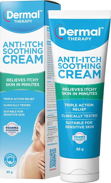 Dermal Therapy Anti Itch Soothing Cream Calms Relieves And Soothes Itchy Skin Within Minutes