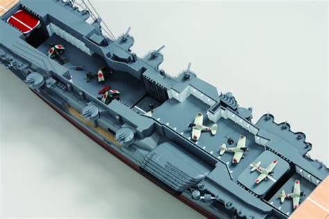 Ijn Akagi 1250 Scale Model Ship Full Kit Modelspace