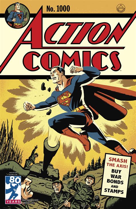 Action Comics 1000 1940s Cover Fresh Comics