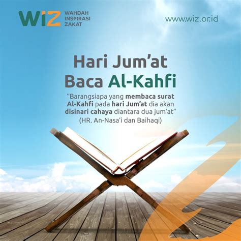 Yuk Baca Al Kahfi Wahdah Inspirasi Zakat
